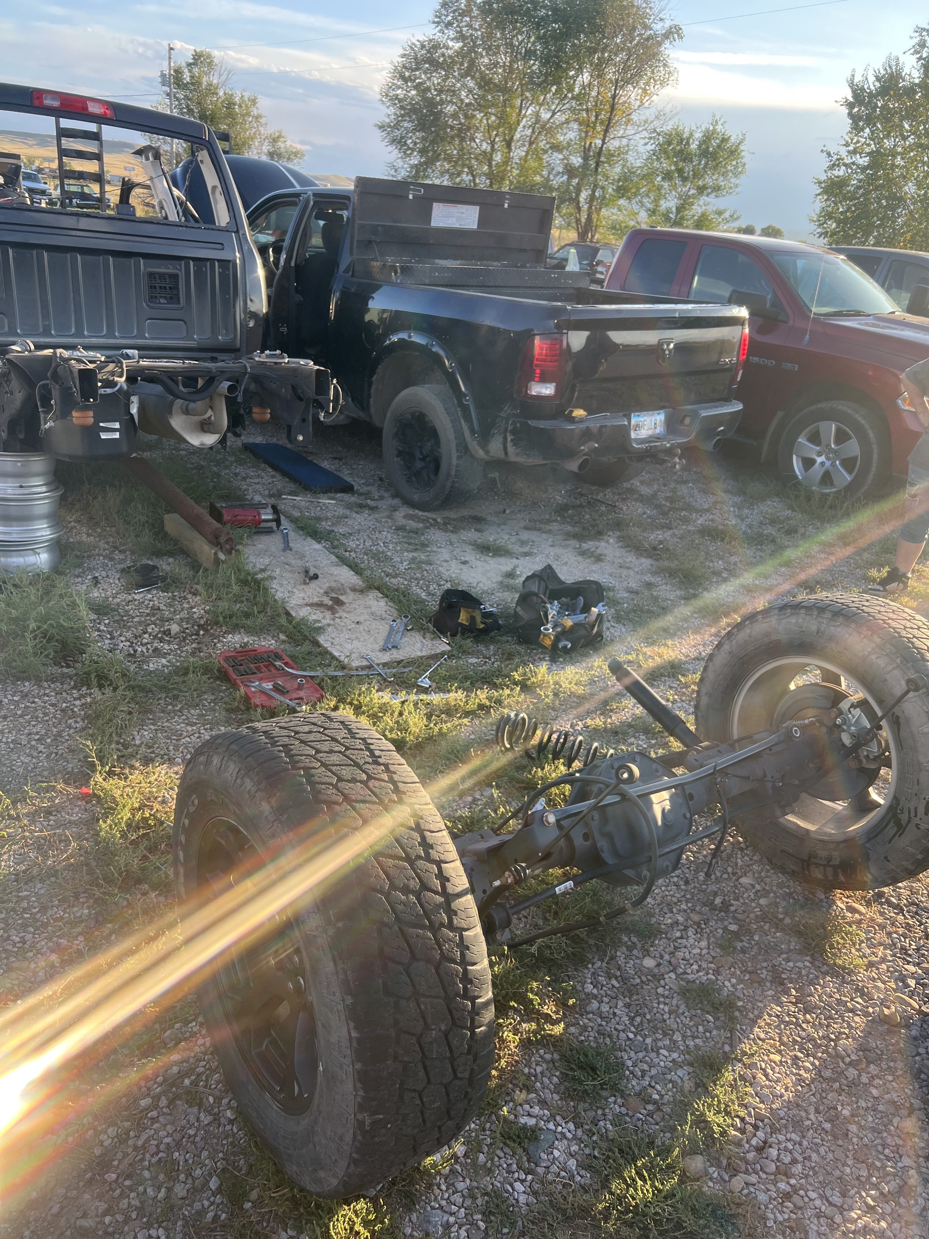 Mobile truck repair service